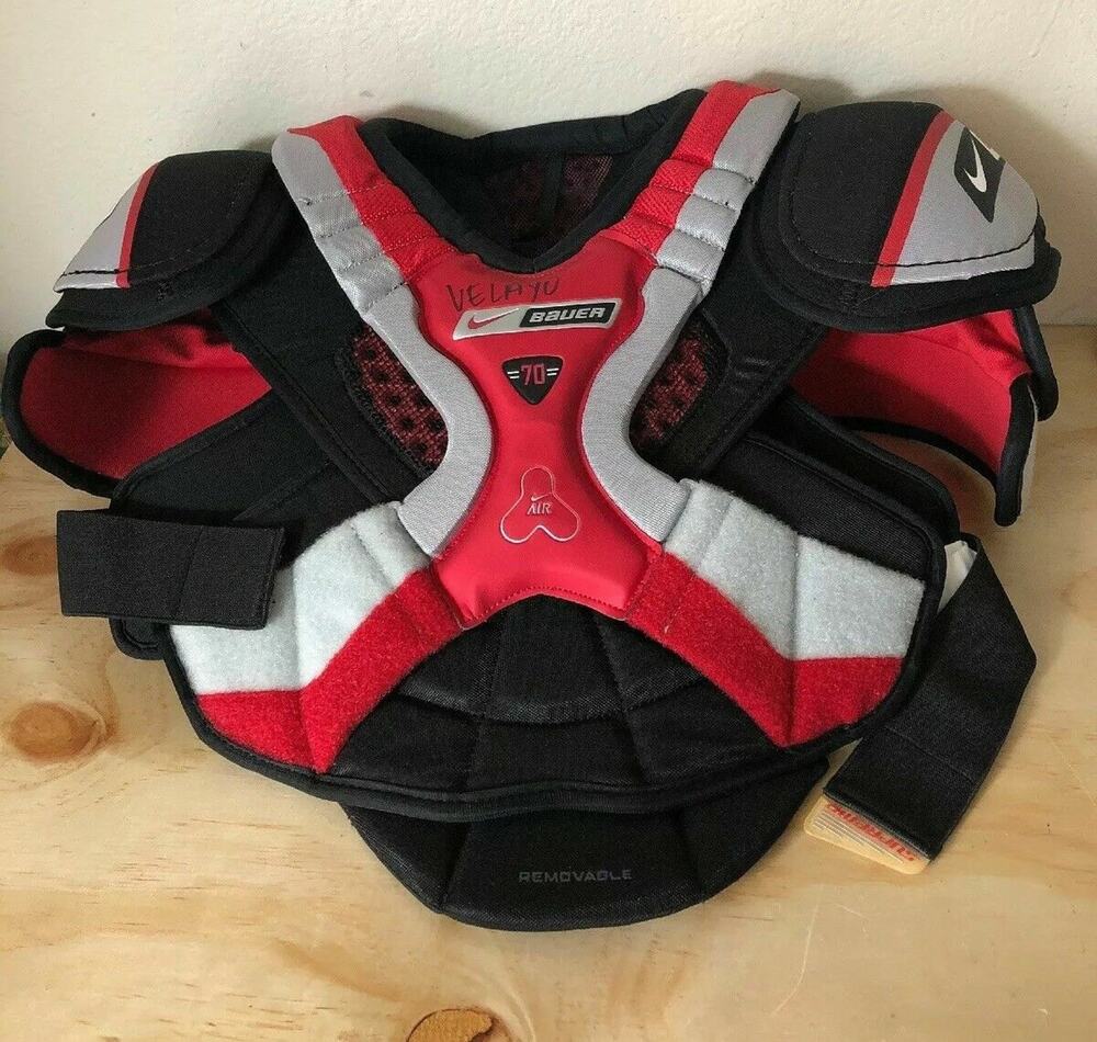 Bauer Supreme Nike Air 70 Shoulder Pads, Size Adult S/P Dri-Fit